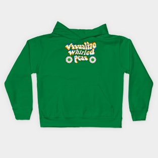 Visualize Whirled Peas Kids Hoodie